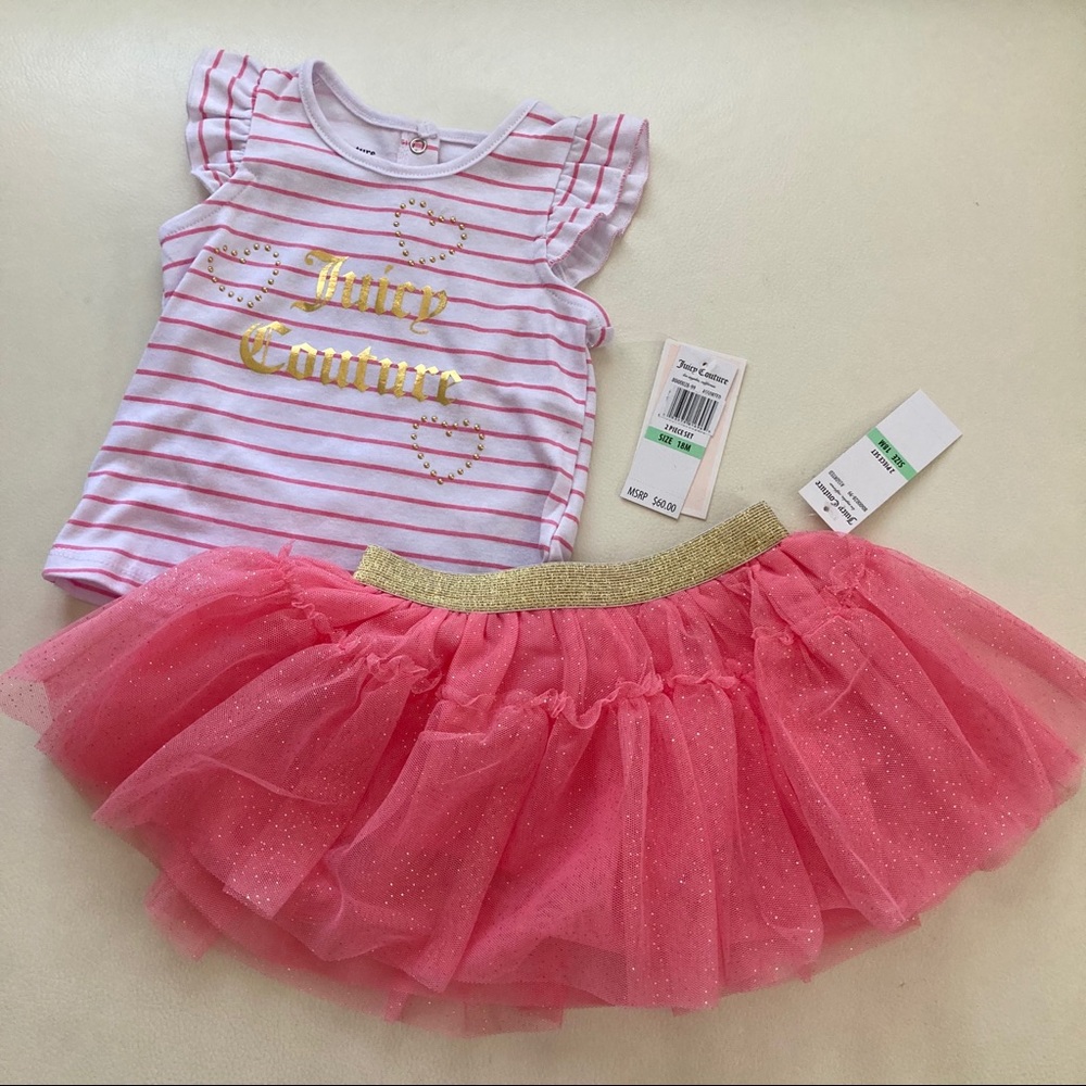Juicy couture cute tutu skort set 2183 - Picture 1 of 6